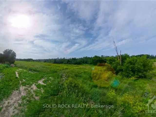 4+ Acre Vacant Land Zoned RU - Build Your Dream Home