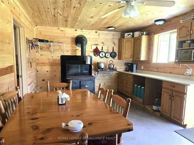 8-Acre Off Grid Cabin Retreat Near Napanee Conservation Land