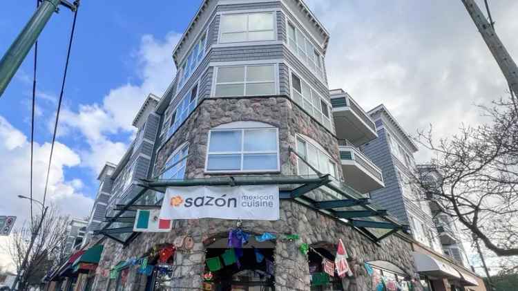 Kitsilano Condo for Sale - Updated Studio with Parking & Rooftop Deck