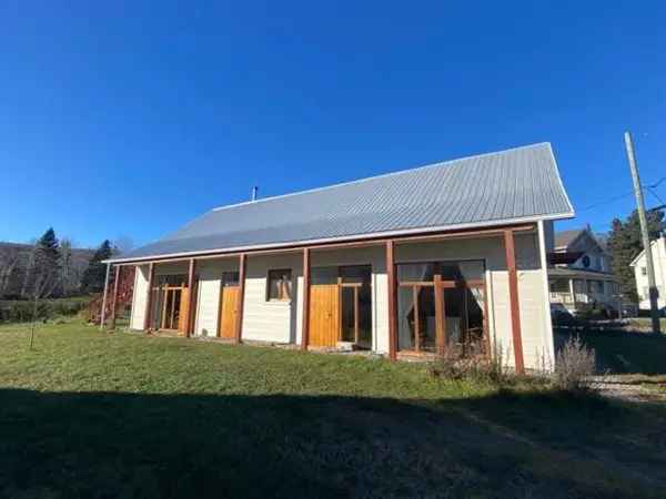 One and Half Storey House for Sale Charlevoix Sustainable Design
