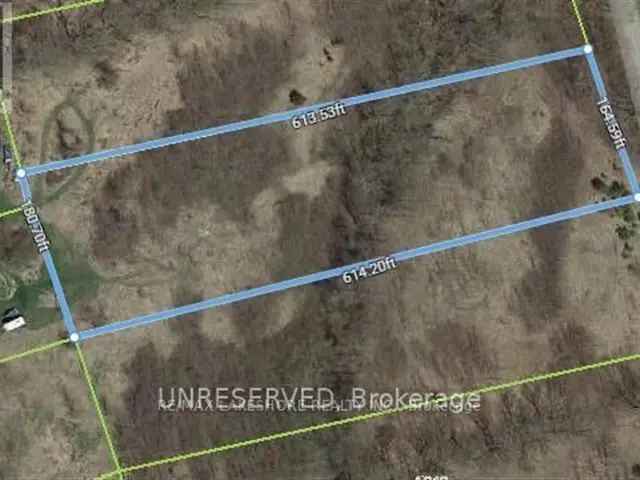 Land For Sale in Hamilton Township, Ontario