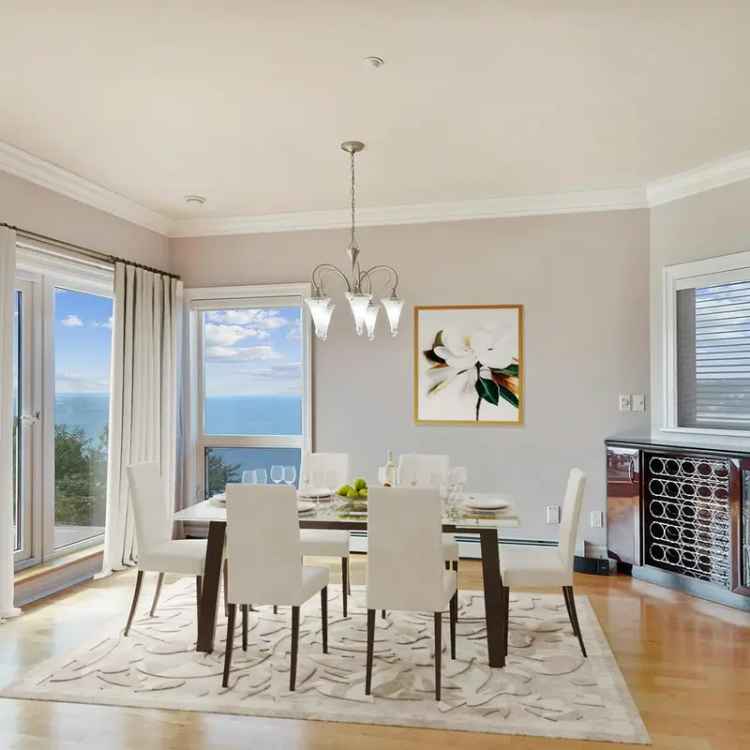 Buy House in White Rock with Stunning Ocean Views and Spacious Layout