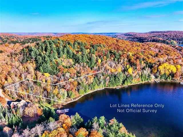 Lake Of Bays Waterfront Property: 1.72 Acres, 230 Feet Shoreline