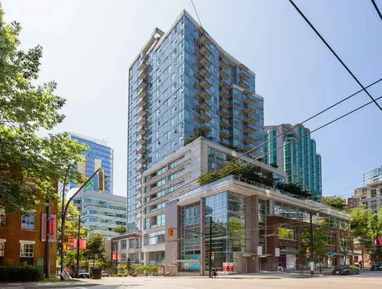 Downtown Vancouver Condo for Sale Raffles on Robson 2 Beds 2 Baths