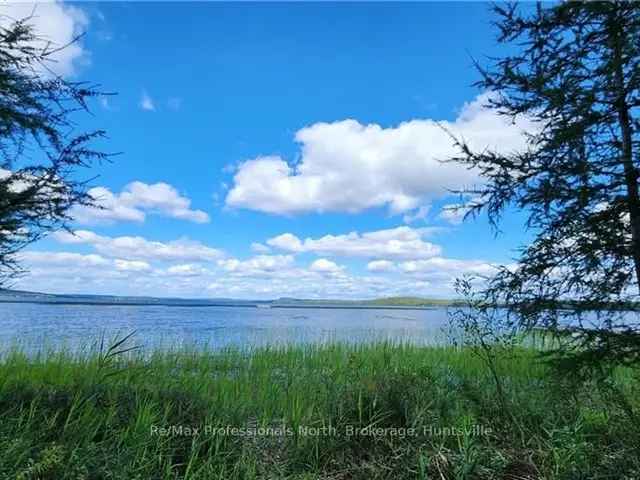 Lake Bernard Waterfront Lot Sandy Shoreline Family Friendly