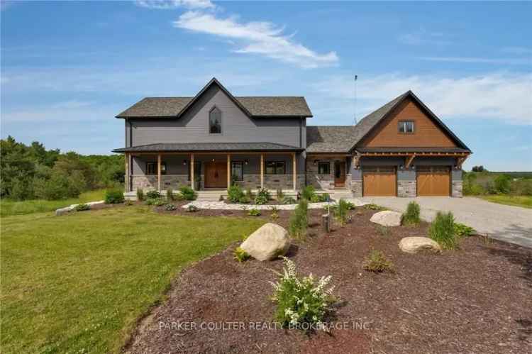 Modern 4-Bedroom Home on 10 Acres Near Craighurst