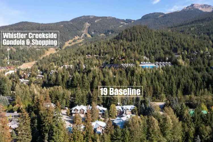 A $2,249,000.00 Townhouse with 3 bedrooms in Whistler Creek, Whistler