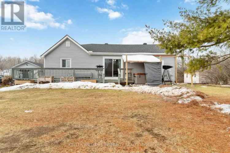Charming Country Living Near Smiths Falls 2 Bedroom Bungalow