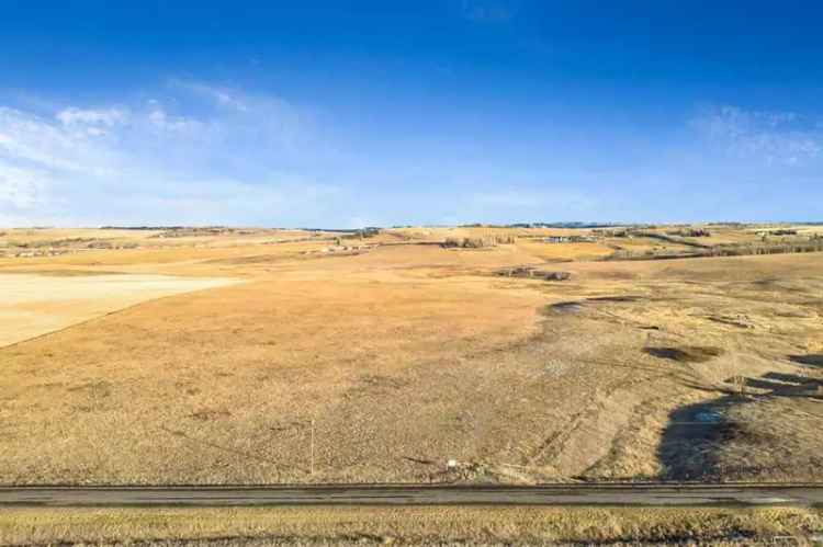 Buy Land in Calgary with Valley Views and Rolling Hills