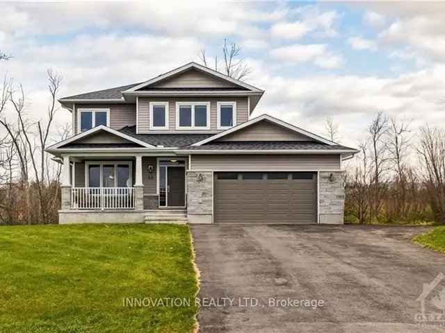 Luxury Custom Home in White Tail Ridge Near Almonte