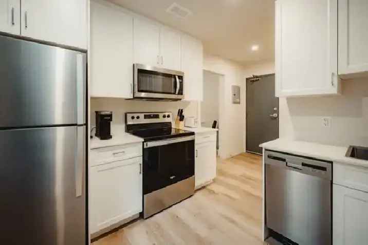 Rent Furnished 1 Bedroom Apartment in West Broadway with Amenities