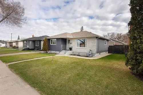 Updated 3-Bedroom Bungalow in East Kildonan