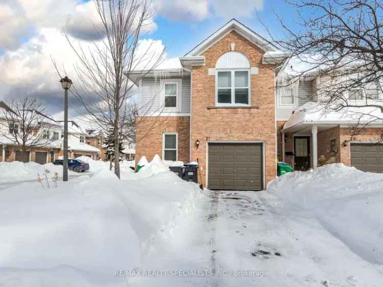 3-Bedroom Townhouse in Brampton's Sandringham-Wellington