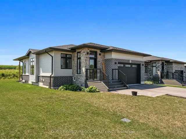 Modern Bungalow in Foxtail Ridge 3 Bed 2.5 Bath Finished Basement