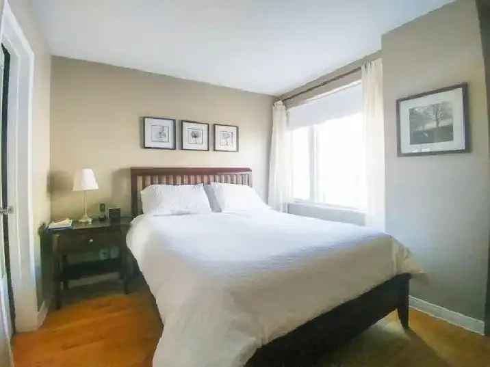 Fully Furnished condo in Griffintown with INDOOR PARKING