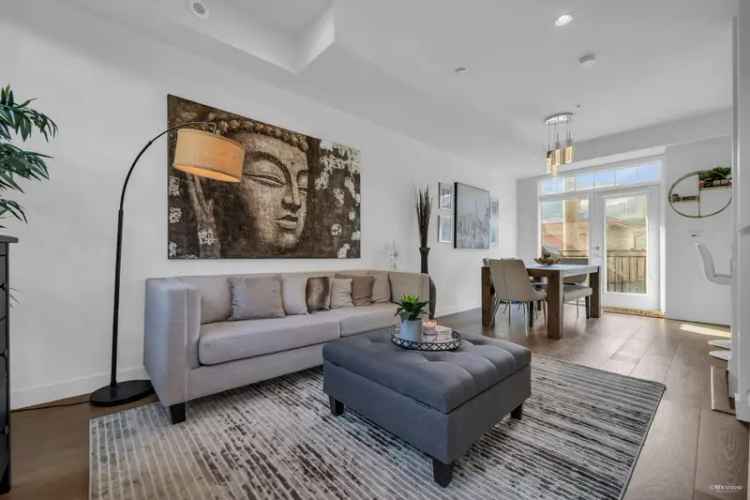 Marpole Townhouse for Sale: 3 Beds + Den, Huge Backyard Patio