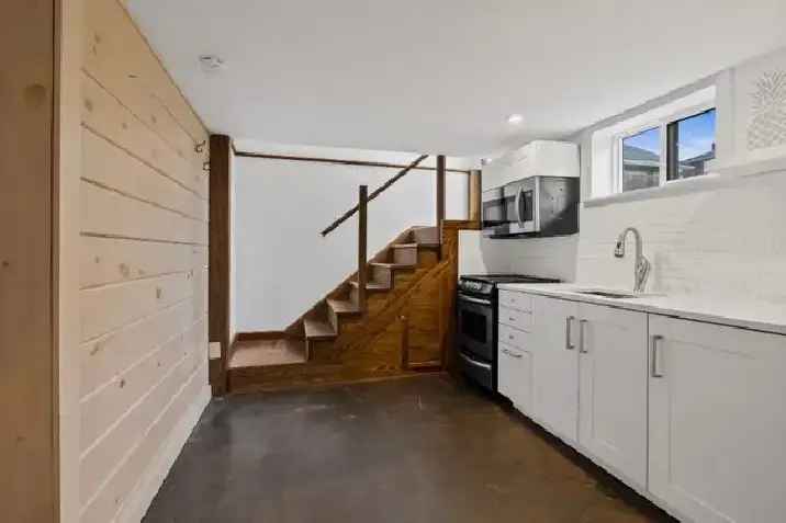 Rent 2 Bed Lower Level Home in Bright Renovated Space