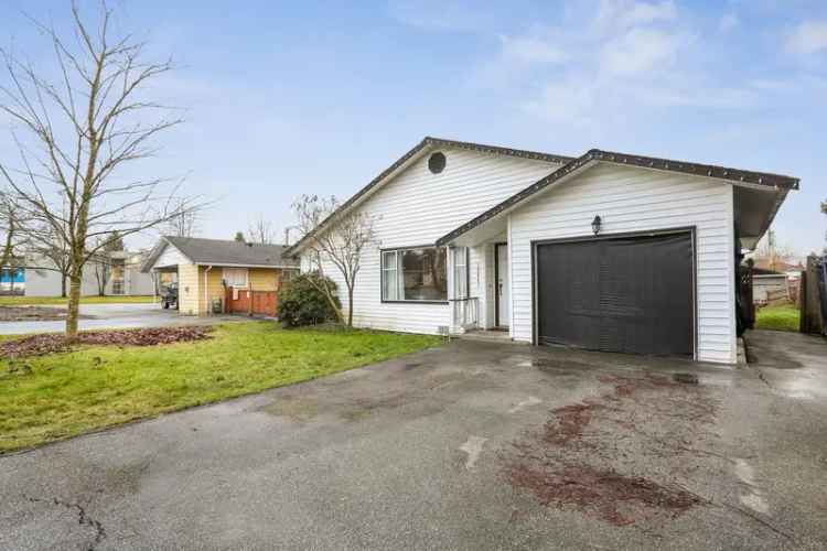 Maple Ridge Development Property: 4 Bed Rancher on Large Lot