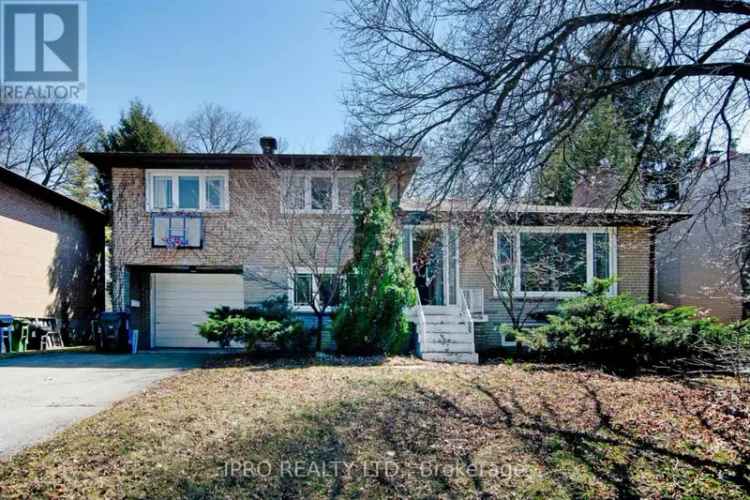 North York Family Home Spacious Main Floor Finished Basement