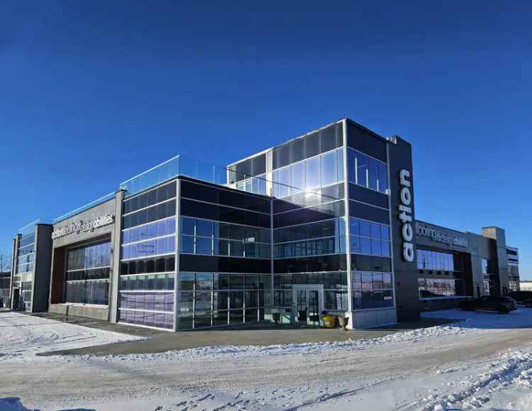 Former Action Flooring Building for Sale in Edmonton