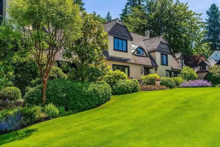 1935 Historic Ocean View Estate Home for Sale in Vancouver