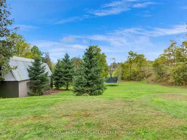 Updated 3-Bedroom Bungalow w Private Backyard & Barn Near 401