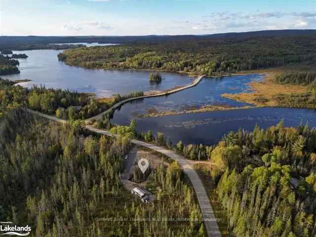 South River Waterfront Access Lot Near Algonquin Park