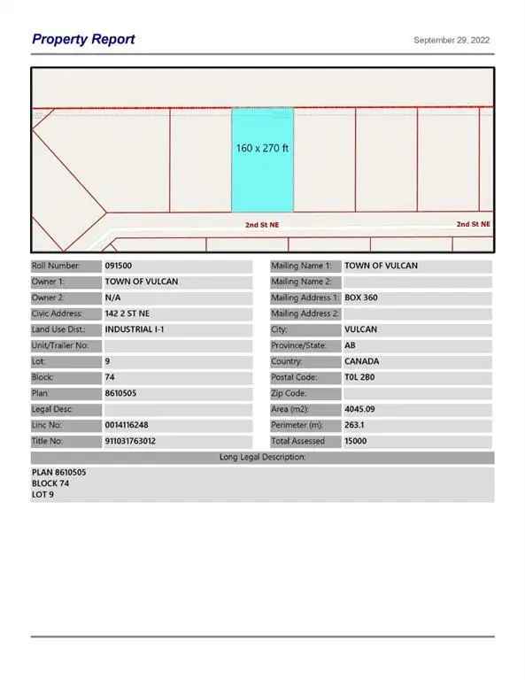 Land For Sale in Redcliff, Alberta