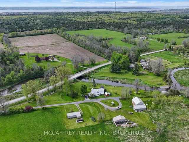 Dream Homestead on 25 Acres Near Bath