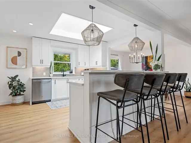 Downtown Burlington Bungalow  Renovated Family Home