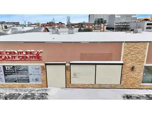 For Sale Retail Office Mixed Use Commercial Property in Downtown Red Deer