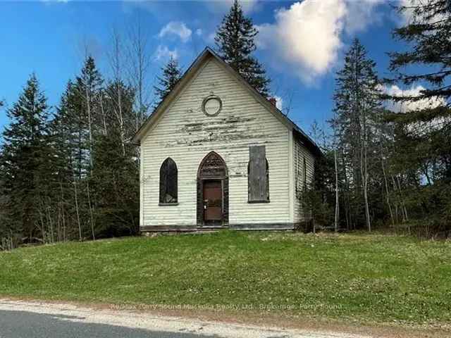 Historic Church Reclamation Project Ahmic Harbour