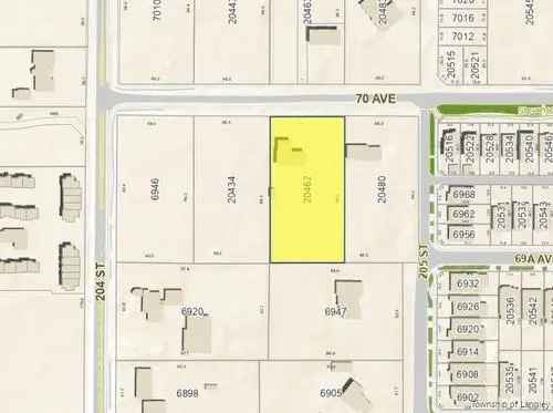 Vacant Land For Sale In Willoughby, Langley, British Columbia