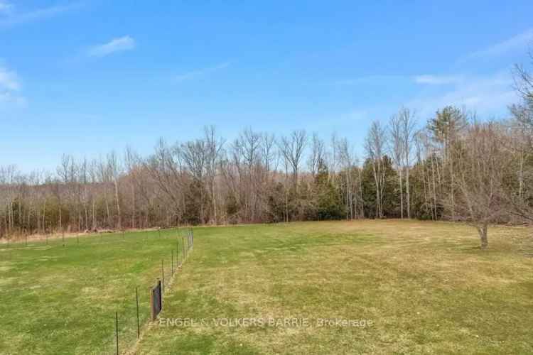 Updated Bungalow on 35 Acres near Barrie