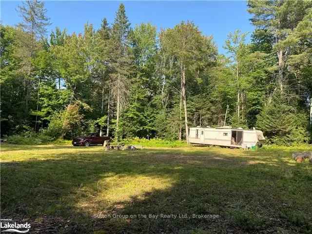 30 Acres Lg Pond Cabin Hunting Camping Building Site Burks Falls