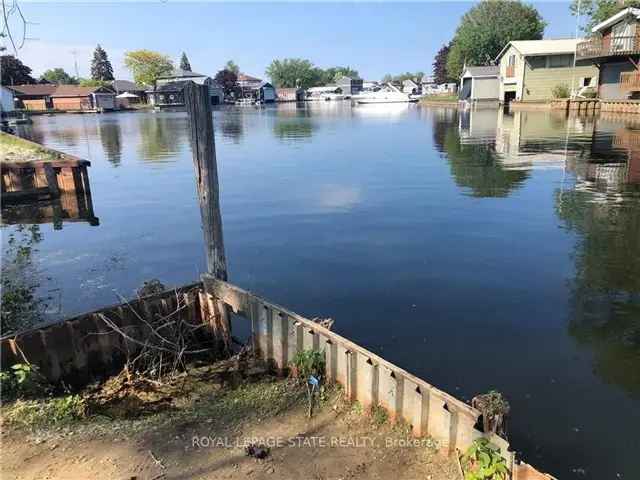 Direct Waterfront Lot Near Beaches and Long Point Conservation Park