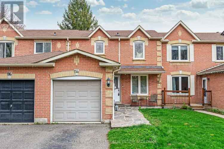 3-Bedroom Townhouse in Courtice - Large Lot, Finished Basement