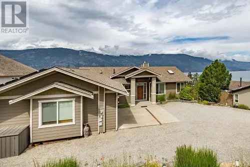 House for Sale in McKinley Landing Kelowna with Lake Views and Solar Panels