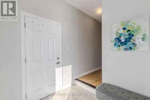 For Sale Spacious Townhome in Avalon Community Ottawa with Modern Features