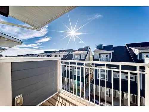 Modern 4-Bed Townhouse in Silverado Calgary