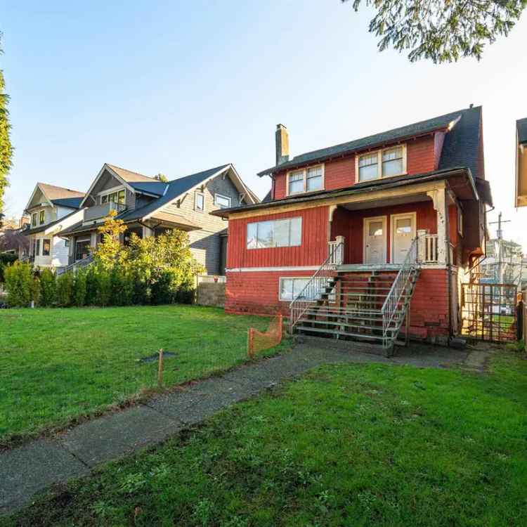 Renovation Opportunity House for Sale in Prime Kitsilano