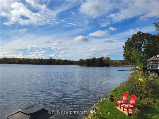 Year Round Waterfront Home with Private Dock and Solar Panel