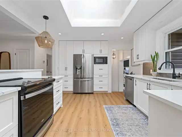 Downtown Burlington Bungalow  Renovated 65x124 Lot