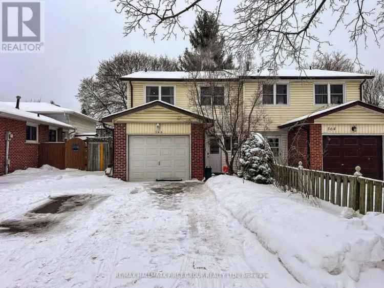 4 Bedroom Semi-Detached Home with Finished Basement and Upgraded Kitchen