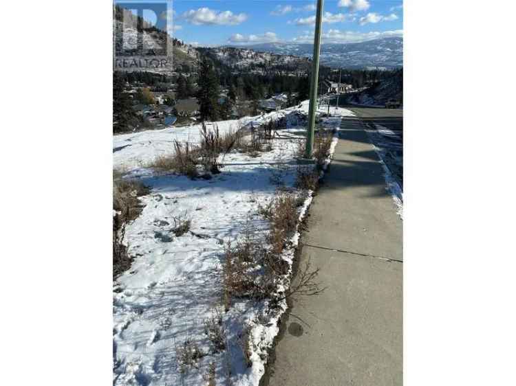 1.5 Acre Building Site West Kelowna Multi Family Potential