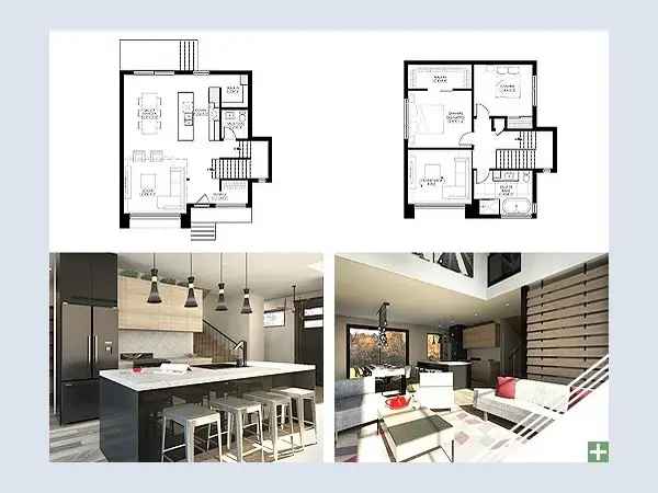 Two or More Storey House for Sale Customizable Design