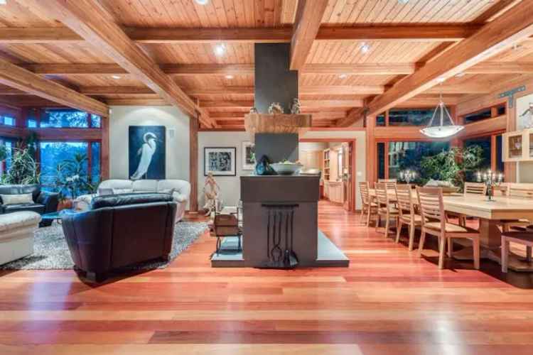 Inside A $27M West Vancouver Home (With A Yacht Garage)