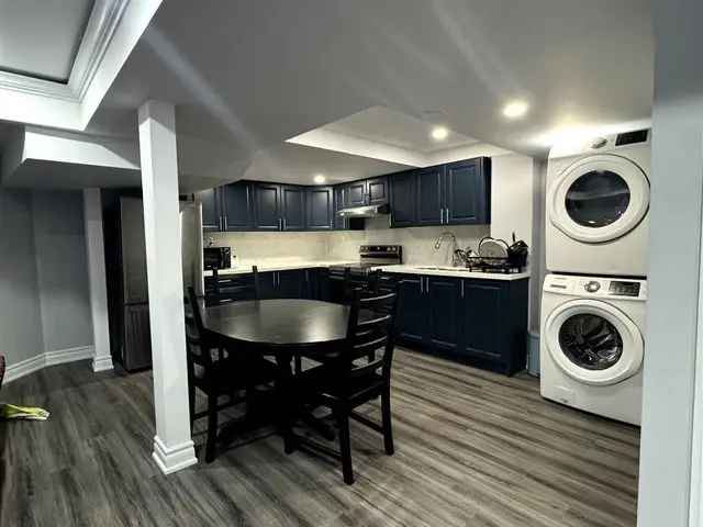 2 Bed 1 Bath Basement Apartment Near Heartland & Erin Mills