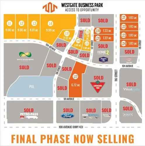 Vacant Land For Sale In Westgate, Grande Prairie, Alberta