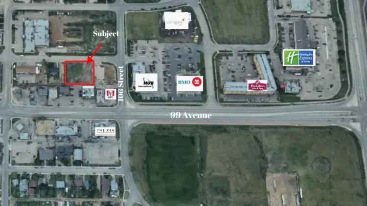 Land For Sale in 10526, 99 Avenue, Grande Prairie, Alberta